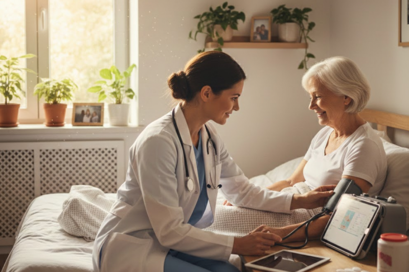 Enfermagem Domiciliar: Cuidados que Transformam Vidas