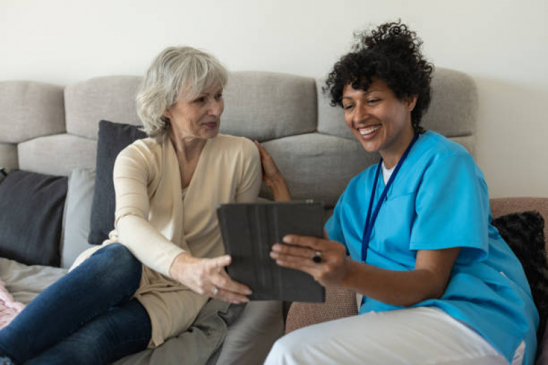 Cuidador de Idosos com Alzheimer Contato Anhanguera - Cuidadora de Idosos em Domicílio